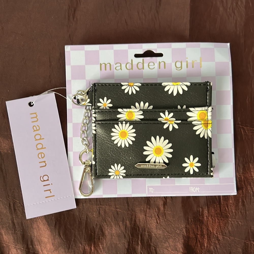 NWT Madden Girl Sunflower card case - Picture 2 of 5